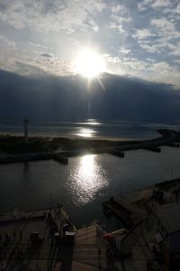 Pohled z majáku