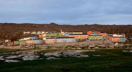 Ilulissat je se svými 5000 obyvateli třetím největším městem Grónska.