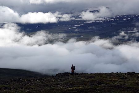 Počasí nás několikrát potrápilo, párkrát jsme se i vrátili. 