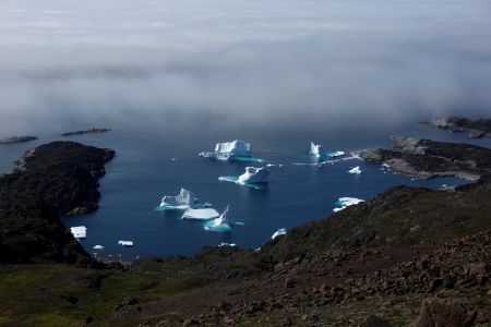 Další den nad mořem byla hustá mlha.