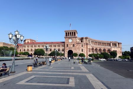 Jerevan - náměstí republiky