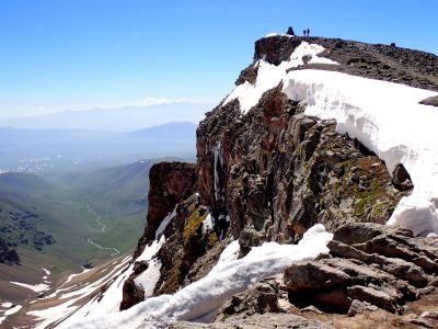 Jižní vrchol Aragacu