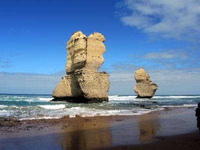 Dvě skály patří mezi 12 apoštolů.