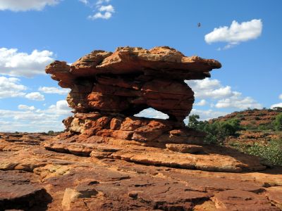 Skalní útvar v Královském kaňonu