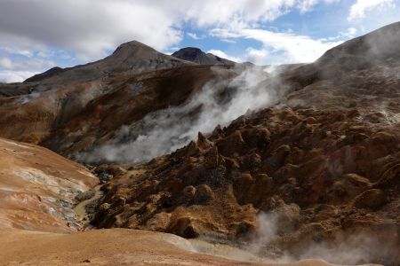 Hveradalir nás opravdu ohromil.