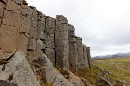 Čedičové sloupy na Gerðubergu. 
