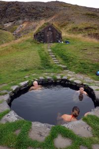 Poslední teplá koupel - Guðrúnarlaug.