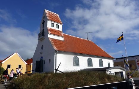 Švédský námořní kostelík ve Skagenu