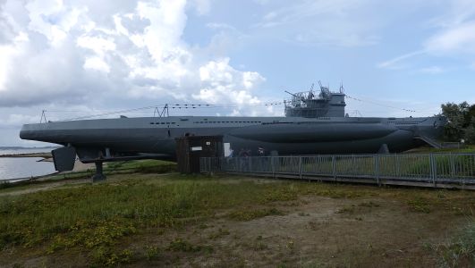 V Laboe si můžete prohlédnout ponorku  U-Boot U 995.