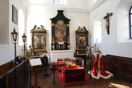 Na Ľubovnianském hradu byly během třicetileté války schované polské korunovační klenoty.