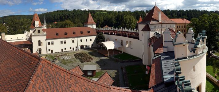 Kežmarský hrad z věže