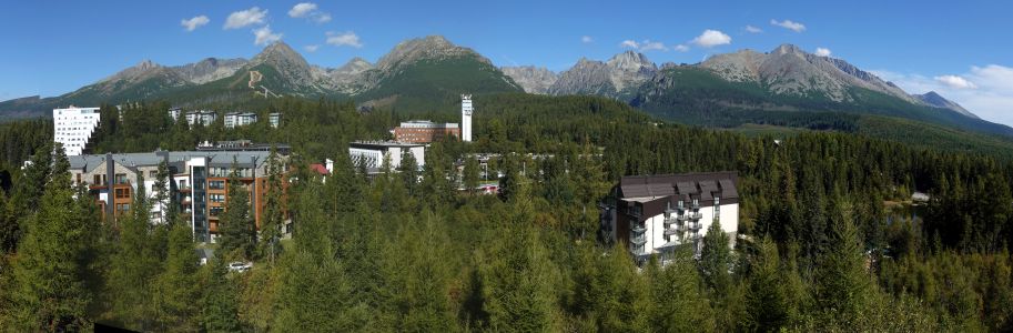 Vysoké Tatry z Monte Mory