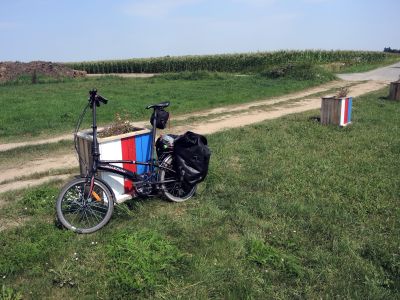 A moje skládačka už je v Česku - ale pořád ve Slezsku.