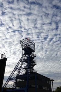 Kopalnia Guido - důlní věž.