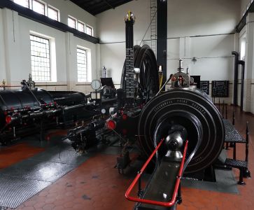 Dodnes funkční parní důlní stroj