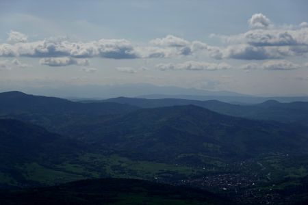 Vidět jsou dokonce i Západní Tatry.