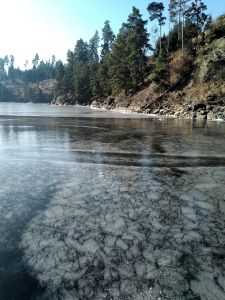 Krásné malby v ledu