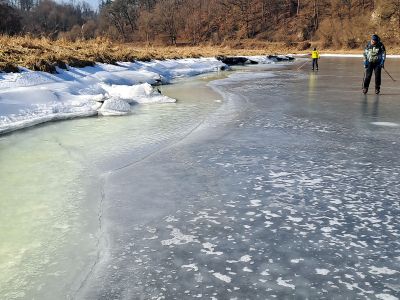 Už jsme na řece Kamp