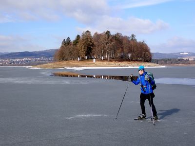 Kamila před ostrovem