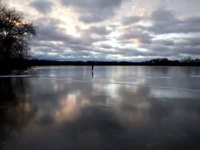 To nejlepší na konec – zrcadlo Buzického rybníka