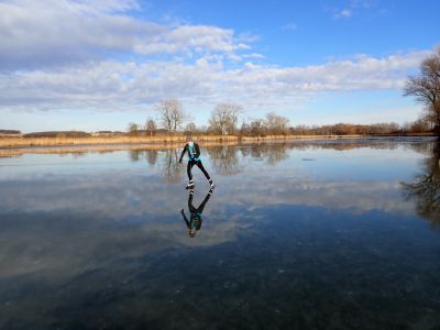 Dokonalý dvojník bruslaře