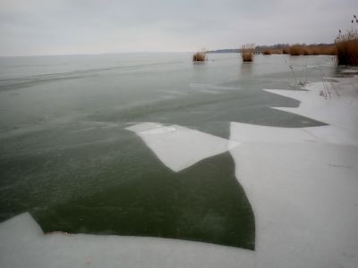 Ledový Balaton kouzlí