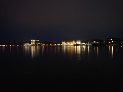 V Keszthely končíme jízdu za tmy.