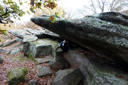 Ve skalním městě Sea of Stones u města Szentbékkálla