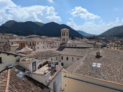 Rieti od katedrály
