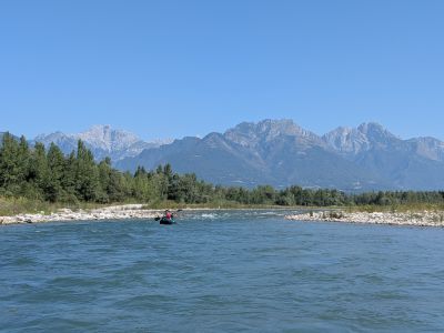 Piava s panoramatem hor