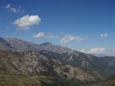 Vyhled z monte d'Oro