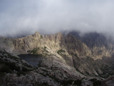 Ledovcove jezirko Lac de Melo